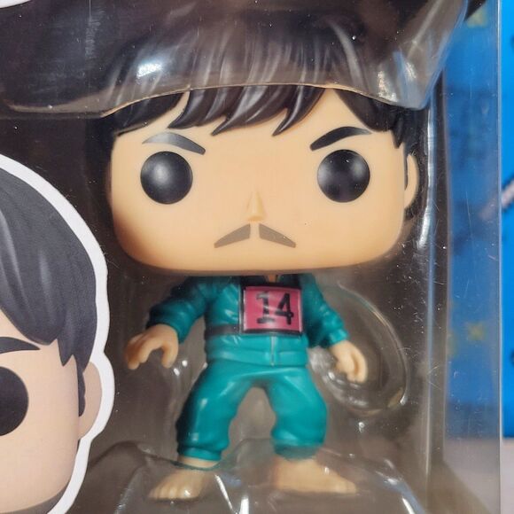 Funko PoP Television Squid Game Player 218: Cho Sang-Woo #1225 Vinyl + Protector - Picture 9 of 9